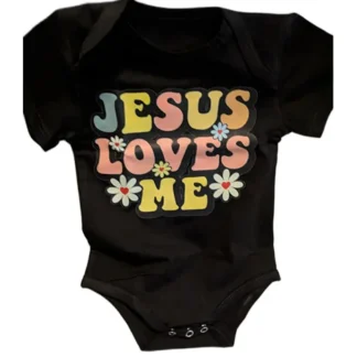 Jesus Loves Me Romper
